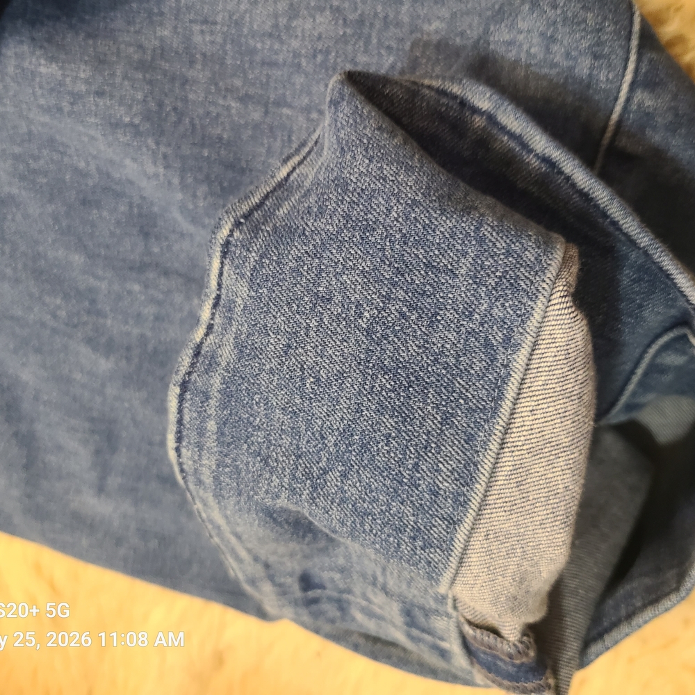 LOFT Blue Flare & Wide Leg Women's Jeans - Picture 6 of 6